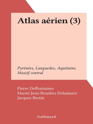 cover image of Atlas aérien (3)